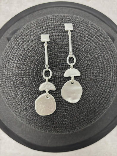 Isla Earrings in Silver