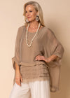 Amulet Silk Layer Top - Desert