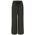Moke: Indiana Wide Leg Pant - Chocolate & Black