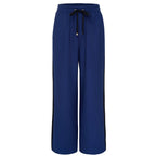 Moke: Indiana Wide Leg Pant - Heritage Blue & Black