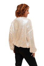 The Italian Closet: Kaly Sequin Bomber