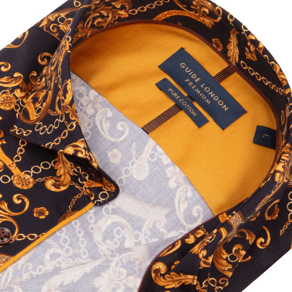 Guide London Long Sleeve Shirt : Baroque Style