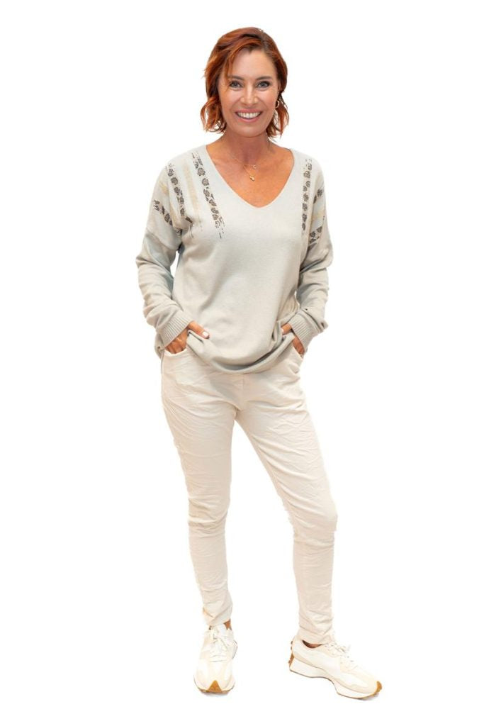 The Italian Closet: Ludo Soft Knit - Beige