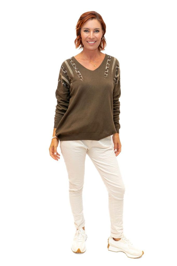 The Italian Closet: Ludo Soft Knit - Chocolate