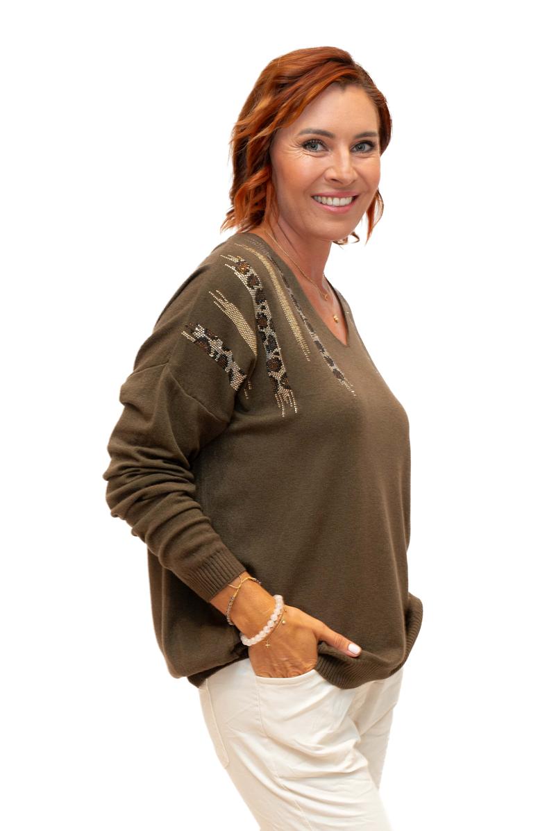 The Italian Closet: Ludo Soft Knit - Chocolate