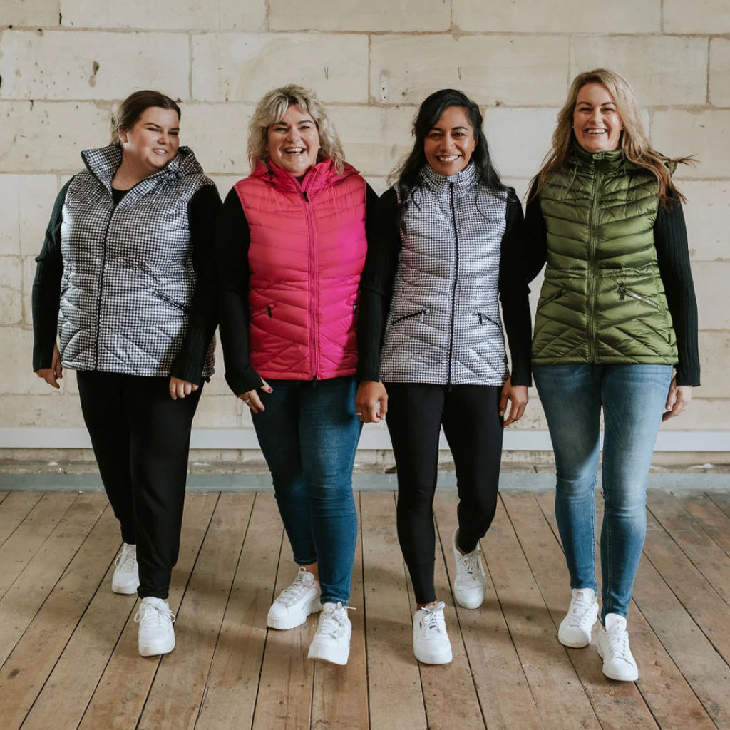 Moke: Mary-Claire 90/10 Packable Down Vest - Moonlight