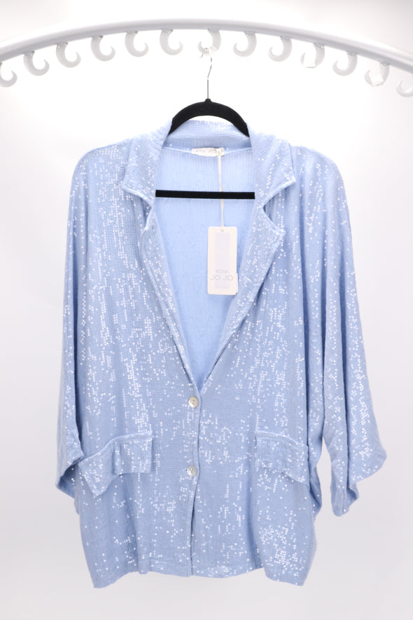 Italian Womens Shimmering Blazer