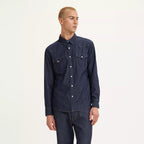 Levi's Barstow Western Standard - Marble Navy Denim