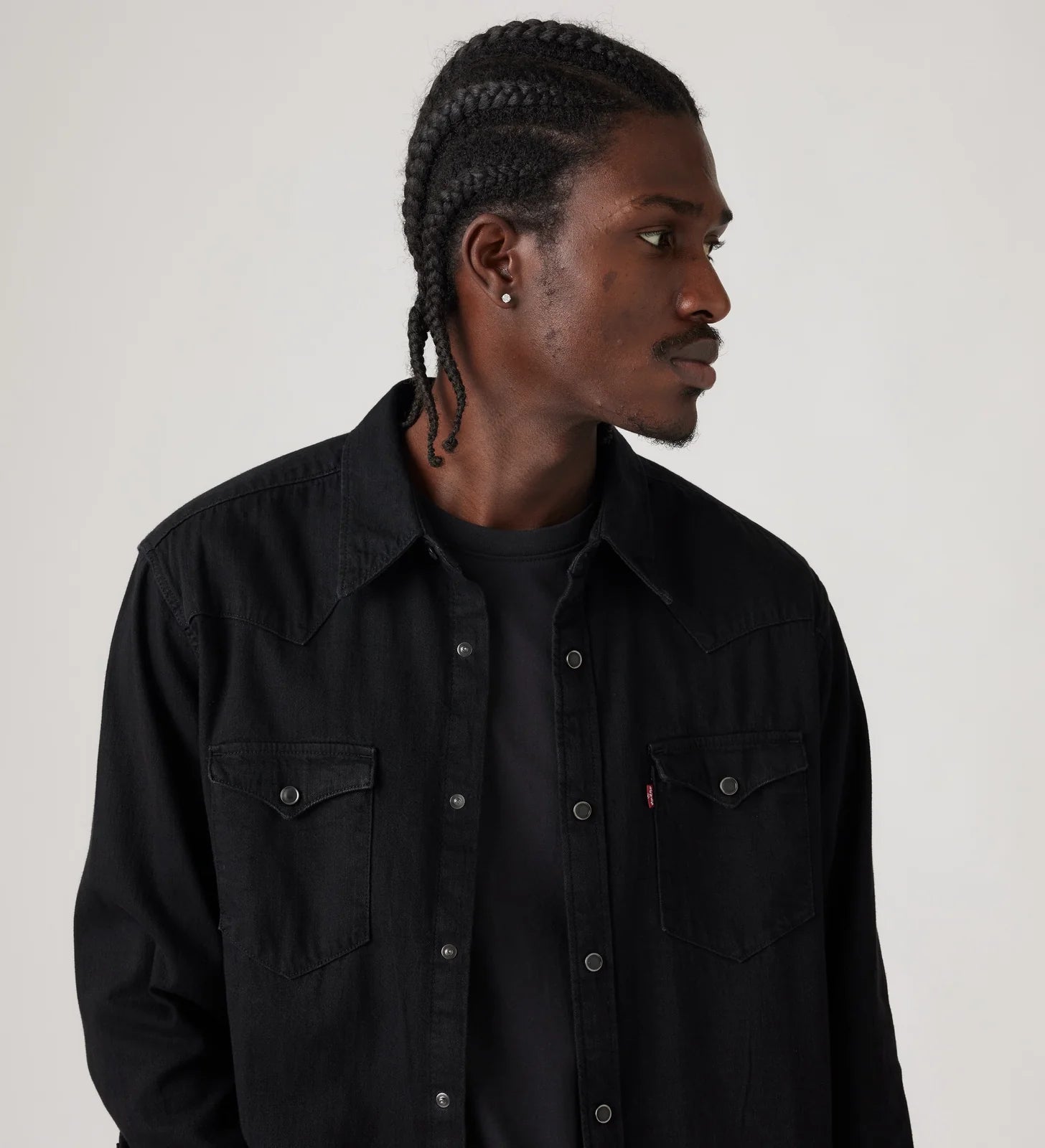 Levi's Barstow Western Standard -  Marble Black Demin