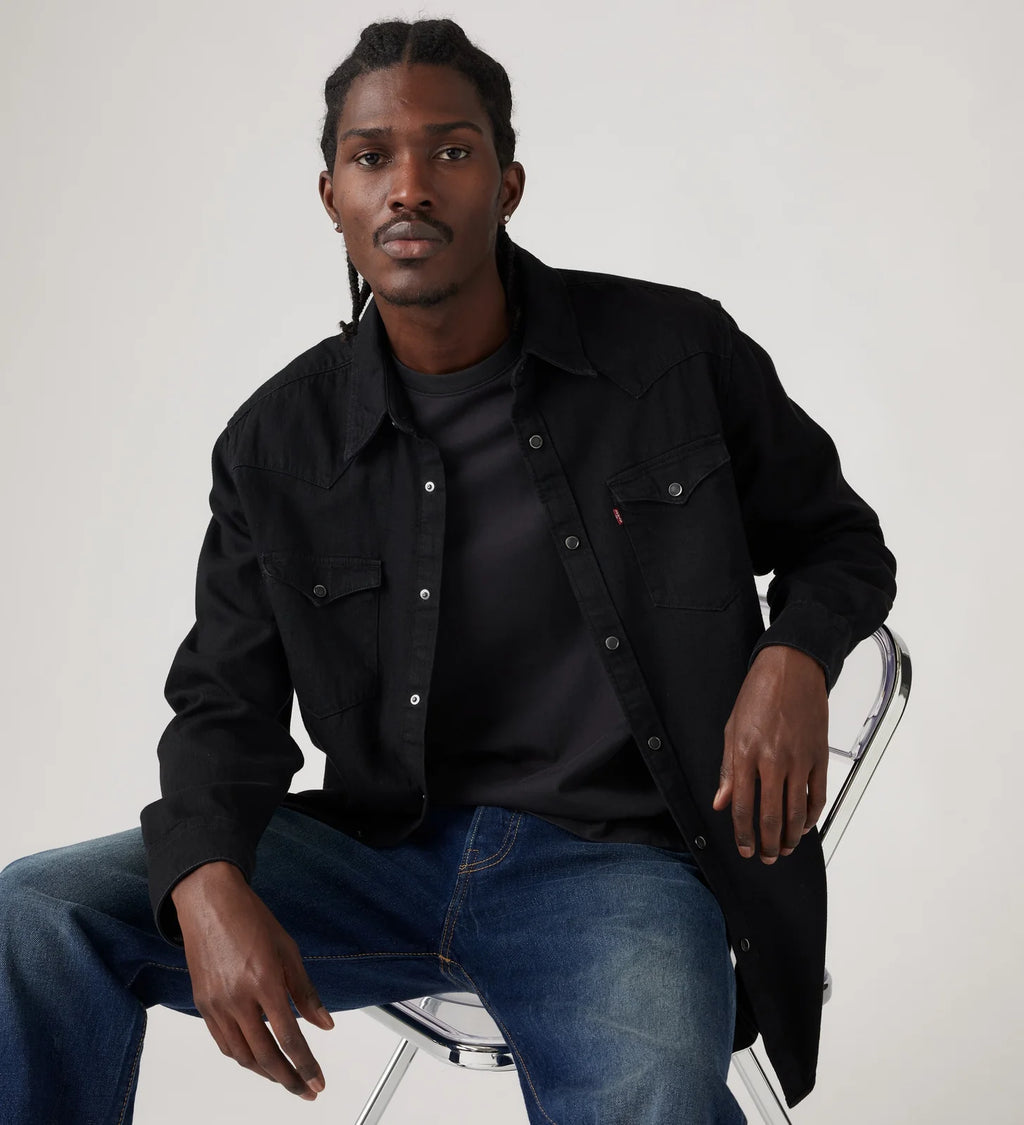 Levi's Barstow Western Standard -  Marble Black Demin