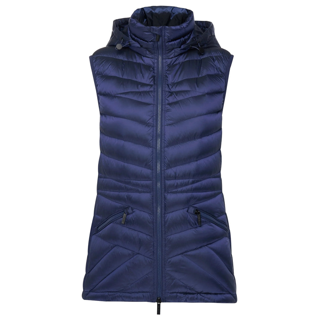 Moke: Mary-Claire 90/10 Packable Down Vest - Moonlight