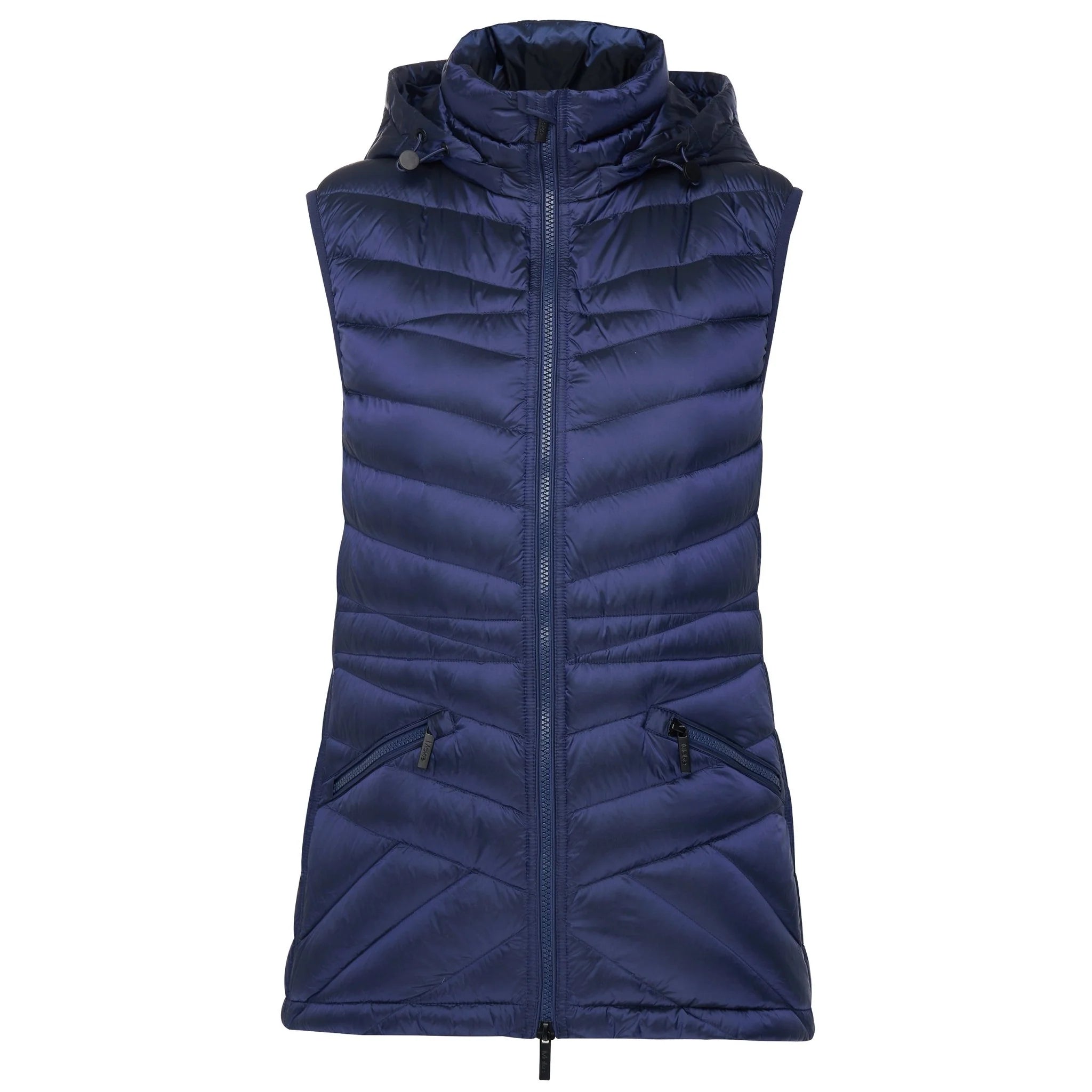 Moke: Mary-Claire 90/10 Packable Down Vest - Moonlight