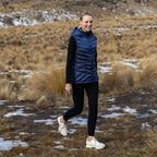 Moke: Mary-Claire 90/10 Packable Down Vest - Moonlight
