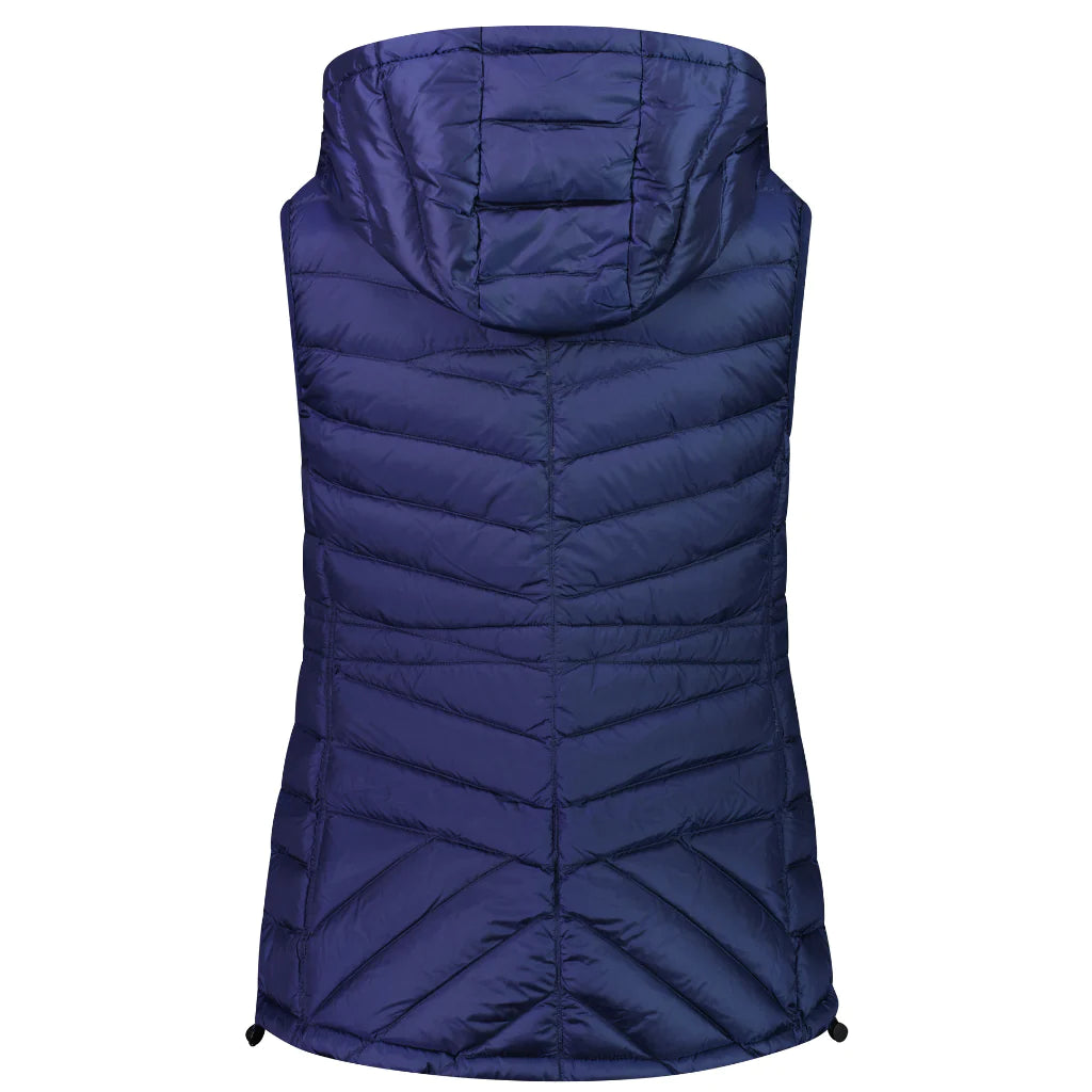 Moke: Mary-Claire 90/10 Packable Down Vest - Moonlight