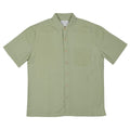 Bamboo Fibre Short Sleeve Shirt - Sage