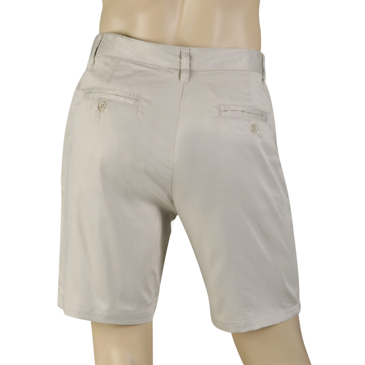Bamboo Chino Short - Bone