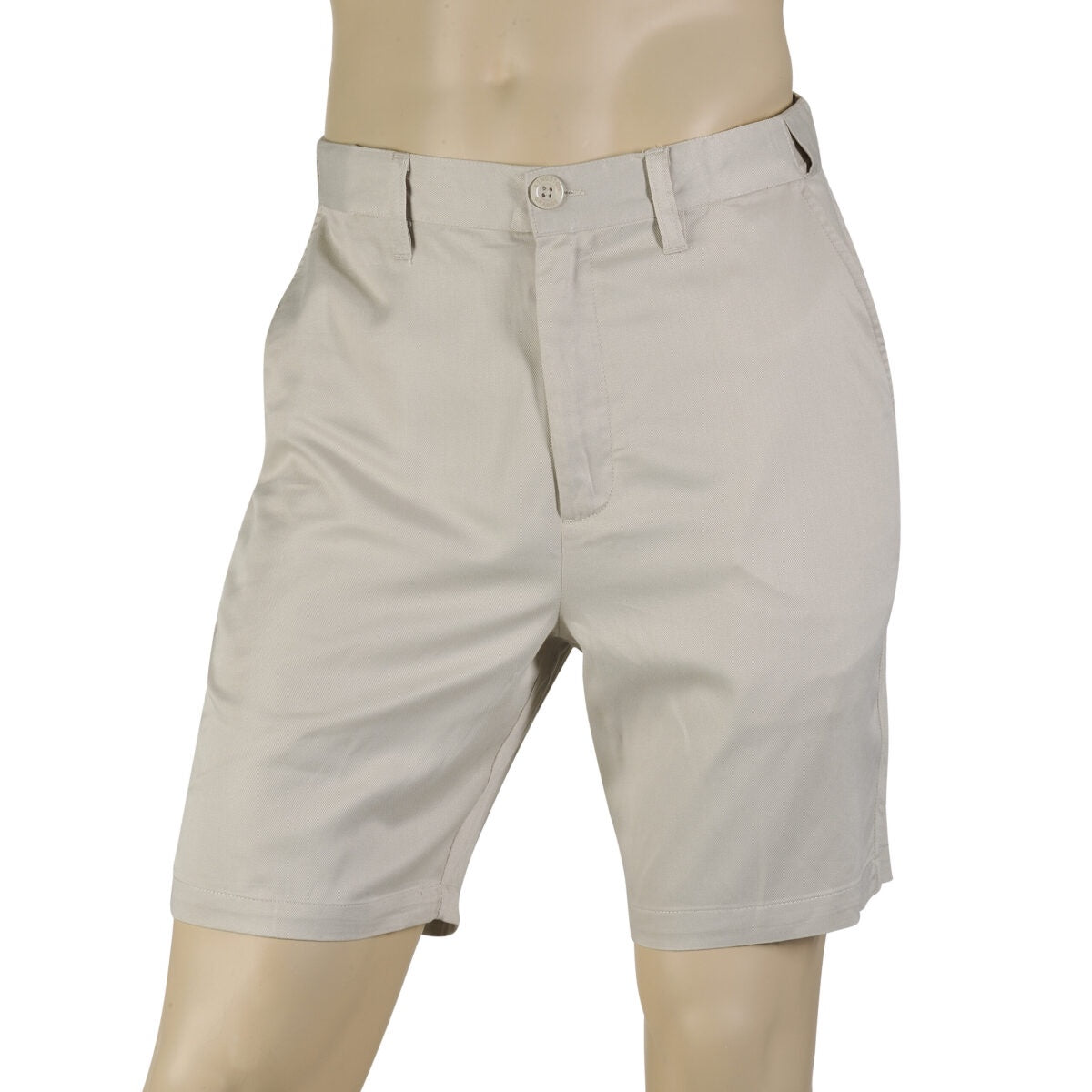 Bamboo Chino Short - Bone