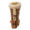 Milford Tie Up Sheepskin Ladies Boot