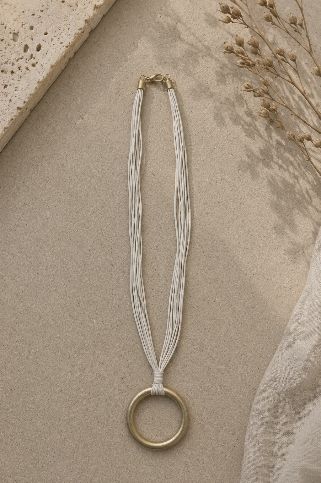 Blaise Necklace in Gold