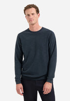 No Excess Pull Over Crew Neck Jumper - Navy