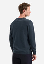 No Excess Pull Over Crew Neck Jumper - Navy