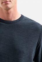 No Excess Pull Over Crew Neck Jumper - Navy