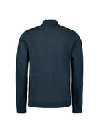 No Excess Pullover Cardigan - Full Zip - Navy Melange