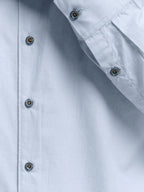 No Excess Long Sleeve Shirt: Oxford Shirt - Cloud
