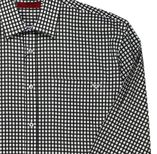 R.F. Scott Fielding Long Sleeve Shirt: Checked - Forest