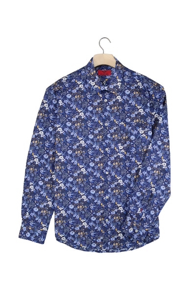 R.F. Scott Fielding Long Sleeve Shirt - Midnight Forest Glade