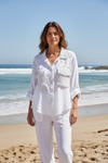 The Italian Closet: Bayside Linen Shirt