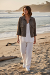The Italian Closet: Bayside Linen Jacket