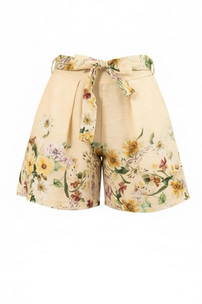 100% Italian Linen Prato Shorts