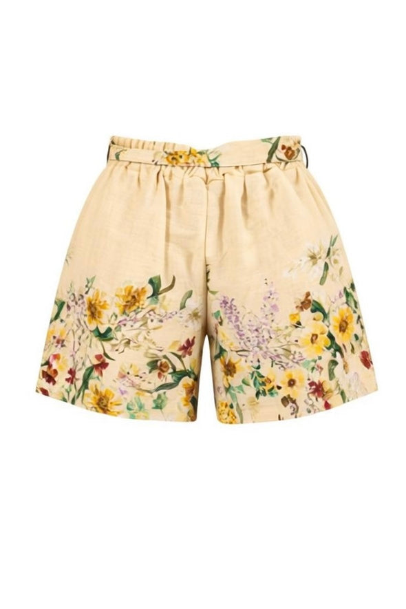 100% Italian Linen Prato Shorts