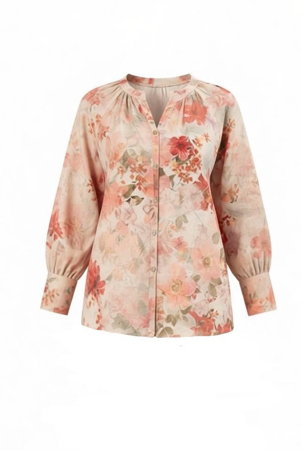 100% Italian Linen Giardino Shirt