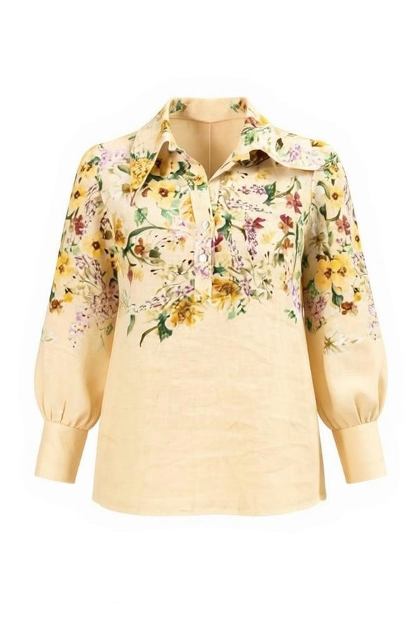 100% Italian Linen Prato Shirt