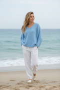 Daria Italian Knit - Sky