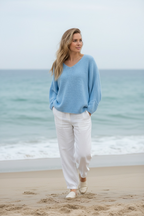 Daria Italian Knit - Sky