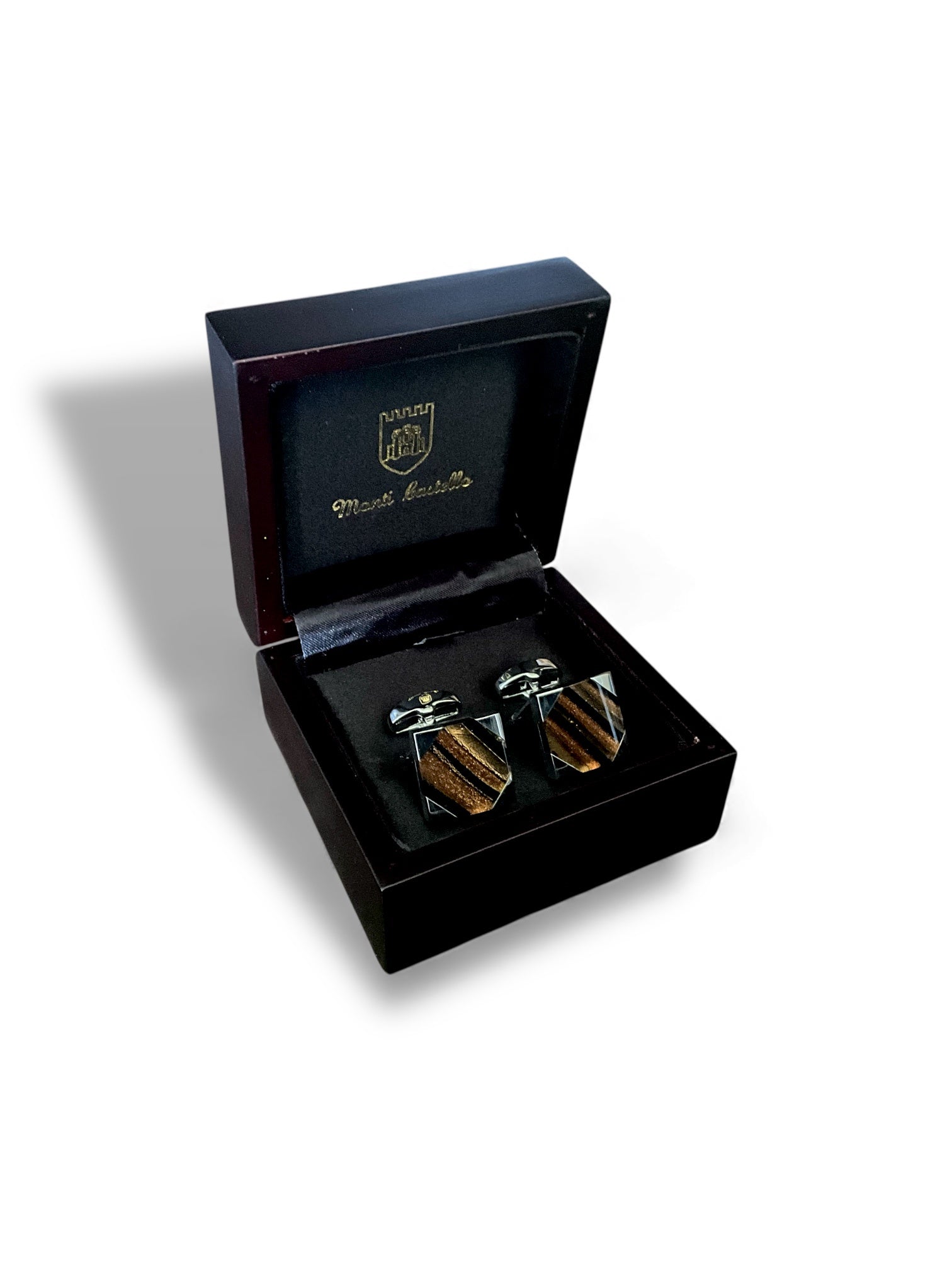 Iridescent Tiger Strata Cuff Link