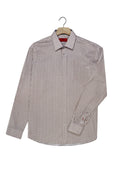 R.F. Scott Fielding Long Sleeve Shirt: Checked - Khaki