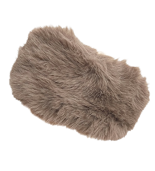 Plush Vegan Fur Cossack Style Headband