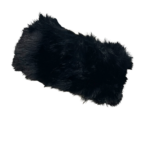 Plush Vegan Fur Cossack Style Headband