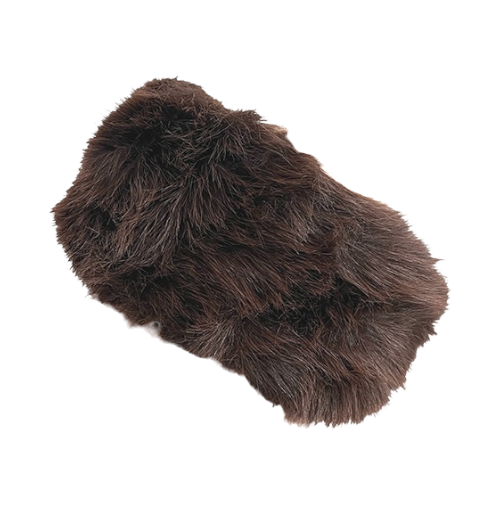 Plush Vegan Fur Cossack Style Headband