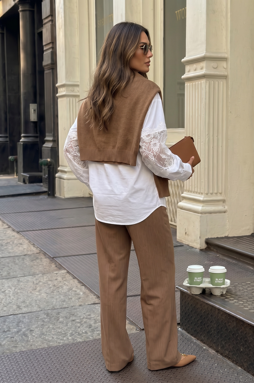 The Italian Closet: Mantilla Cotton Lace Shirt