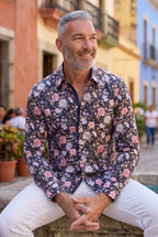 English Laundry (John Lennon) LS Shirt: Midnight Meadow