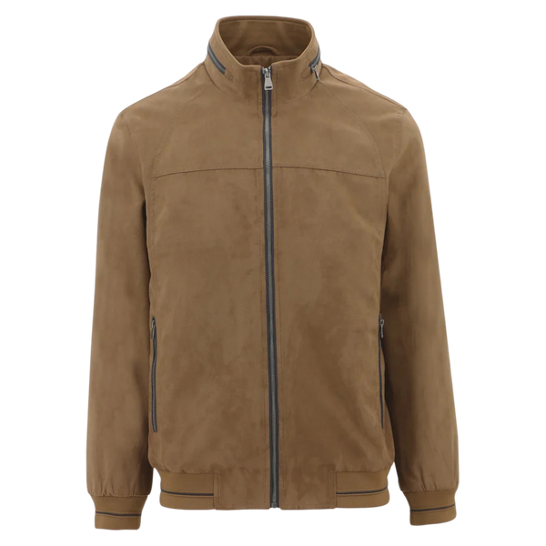 Bobby Microsuede Jacket - Coffee