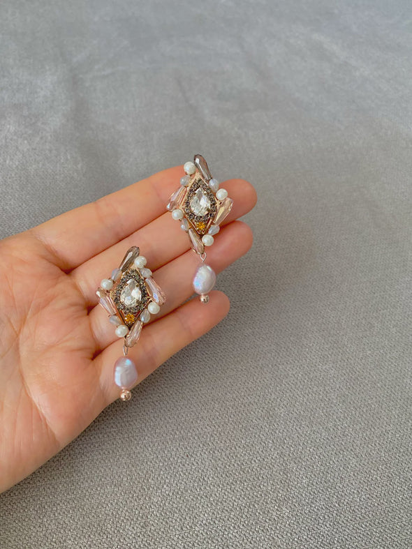 Pearl Portrait Earrings