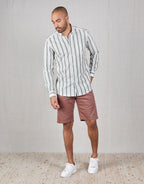 Island Cotton Drawstring Shorts - Terracotta