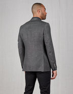 Rembrandt Hawker Black & White Textured Blazer