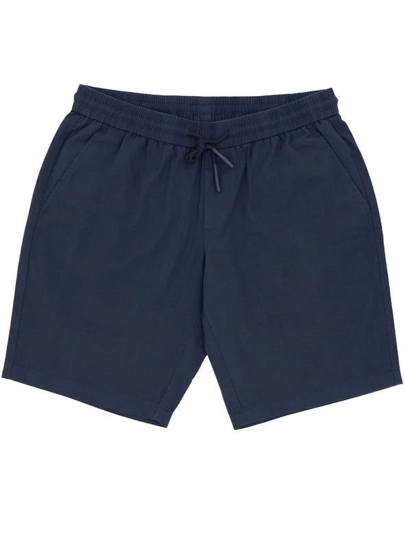Daniel Hechter Linen Look Shorts - Navy